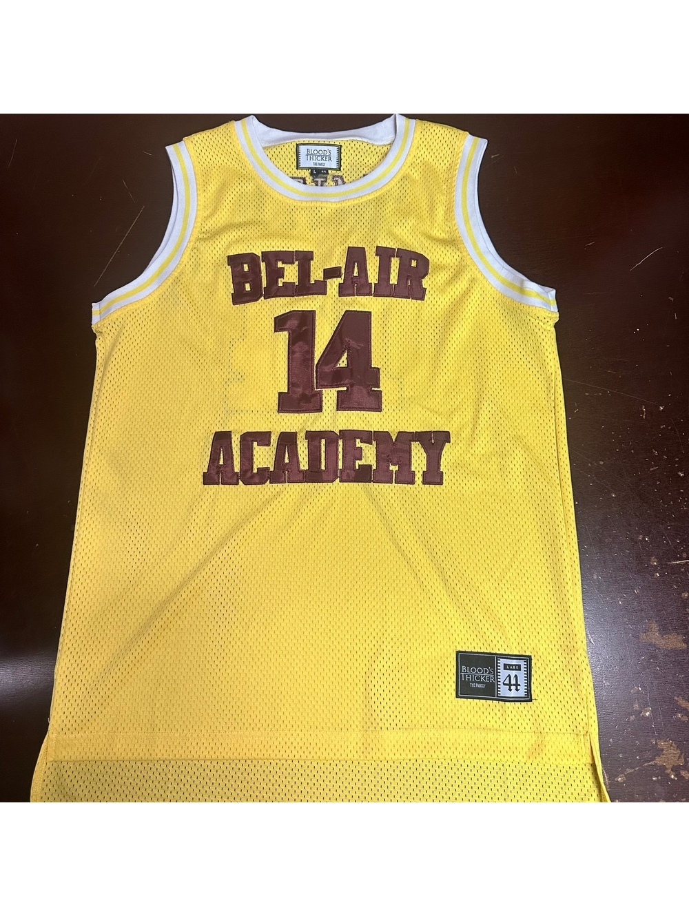 Fresh Prince Of Bel Air Will Smith Bel Air Academy Basketball Jersey Men’s L